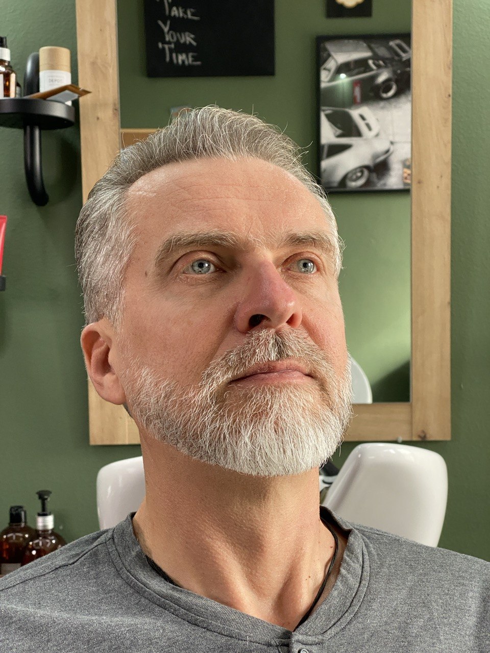 Beard styling